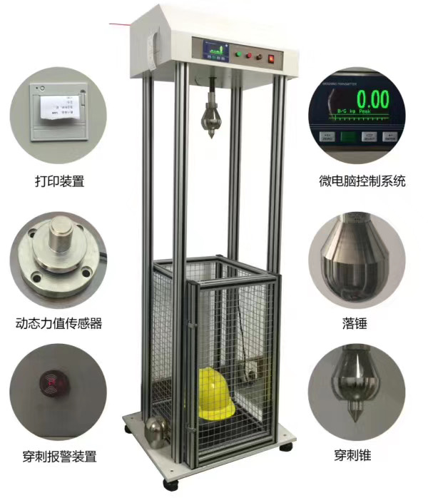 安全帽沖擊試驗機